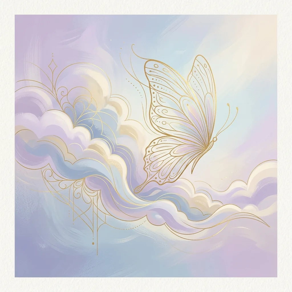 Abstract illustration representing anxiety relief